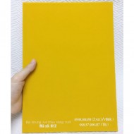 Bìa nhung màu vàng tươi mã số N12